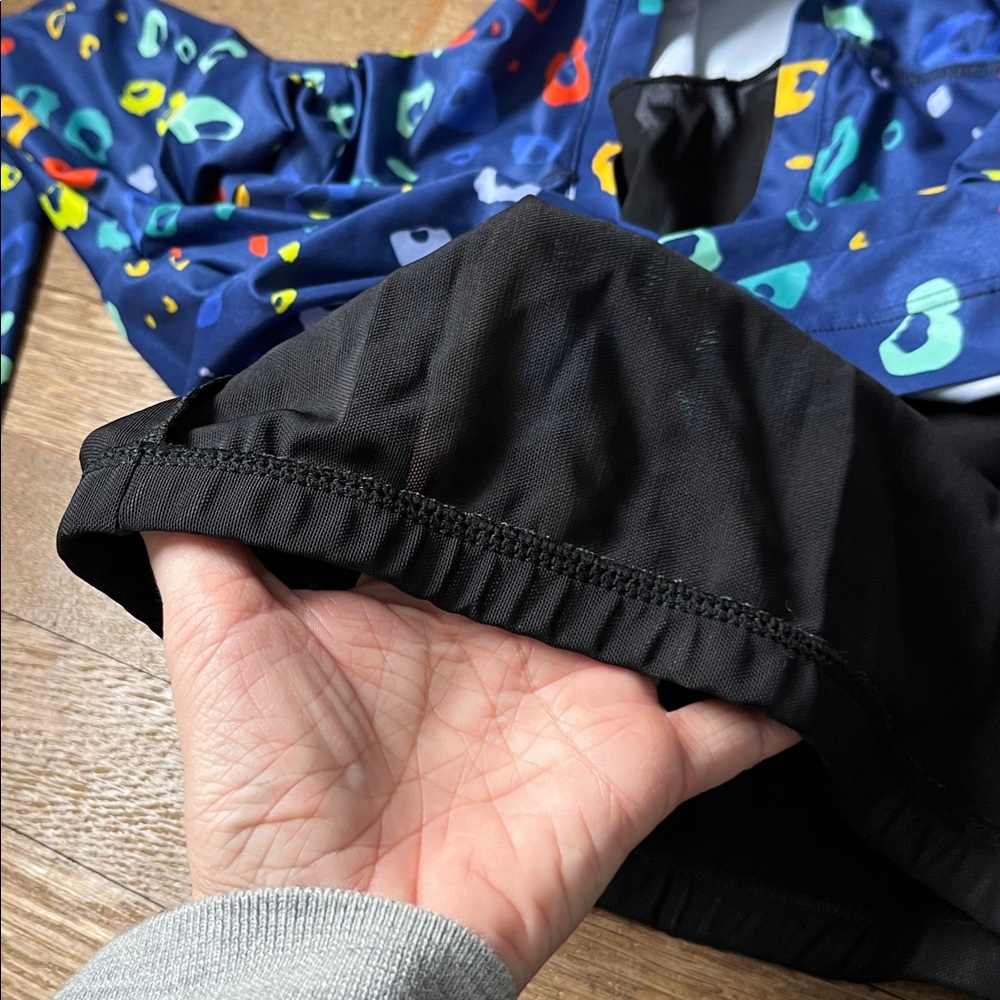 TomboyX Swim Shield Crop Top and High Waisted Hipster - Picture 5 of 5